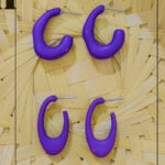 Purple Passion Hoops