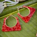 Raspberry Red Hoops