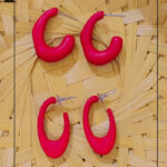 Red Radiance hoops